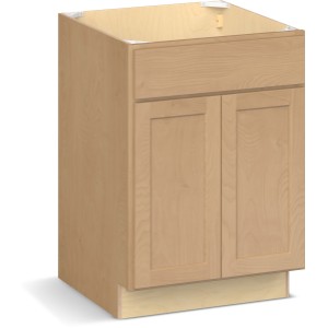 RELIABILT Parkstone II Sink Base, Wheat Stained, 24" W, 2 Doors, Fully Assembled - 641103 | Lowe's Pro Supply